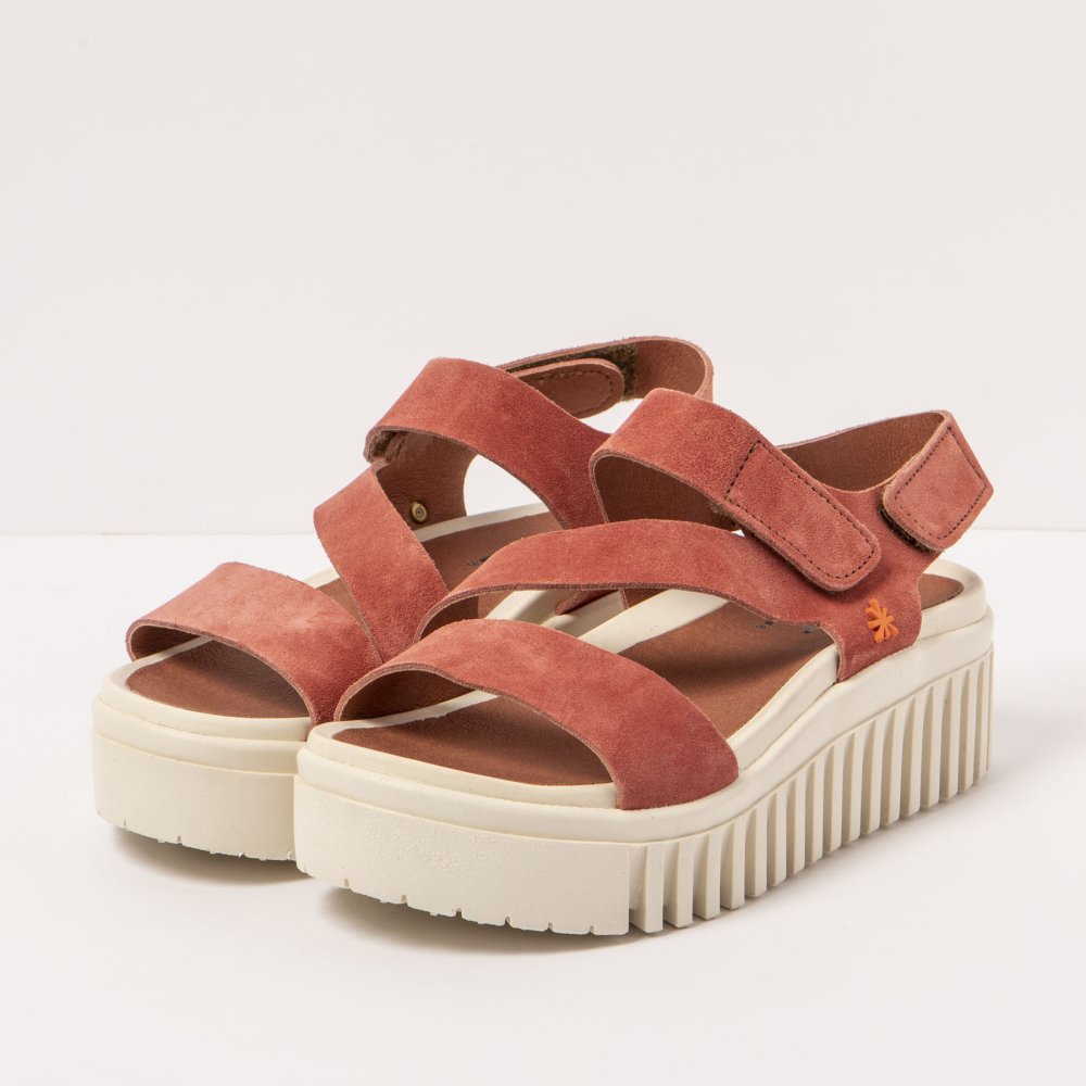 1573S SILK SUEDE FRAMBUESA-CREAM/BRIGHTON