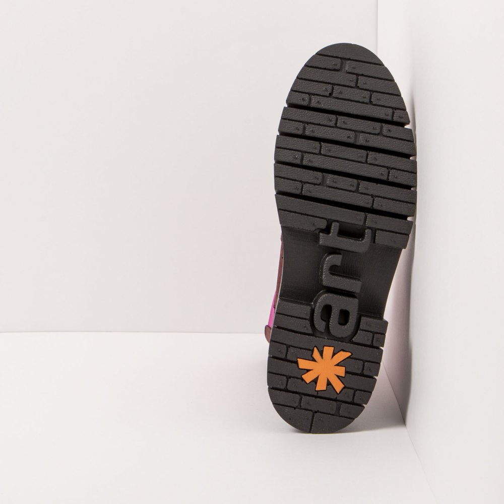 1954 NOBUCK BURDEOS-FUCSIA/AMBERES