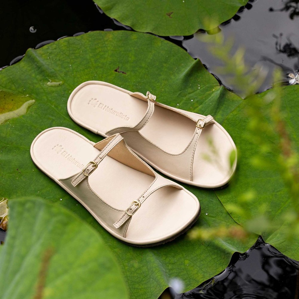 N5684 SOFT NAPPA SALMON/ BARE SANDALS