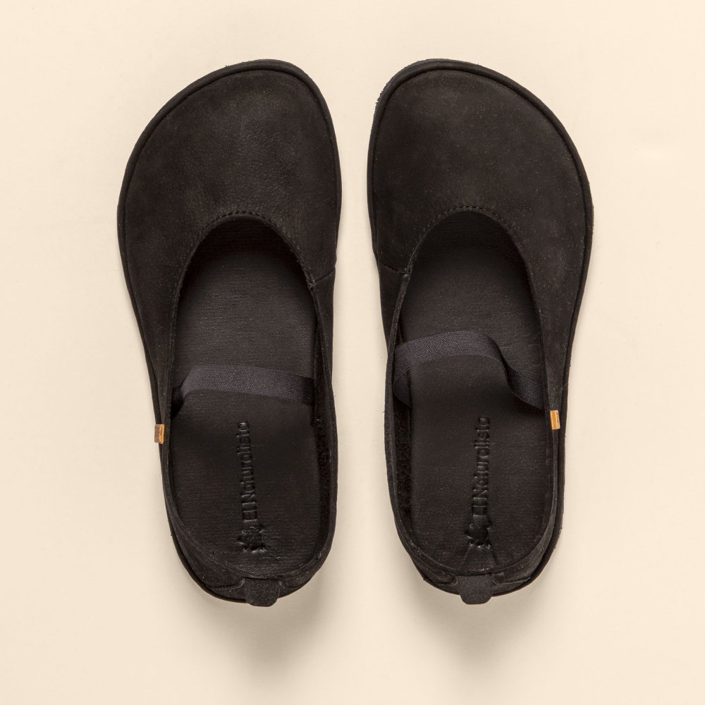 N5670 NOBUCK LAVADO BLACK/ BARE