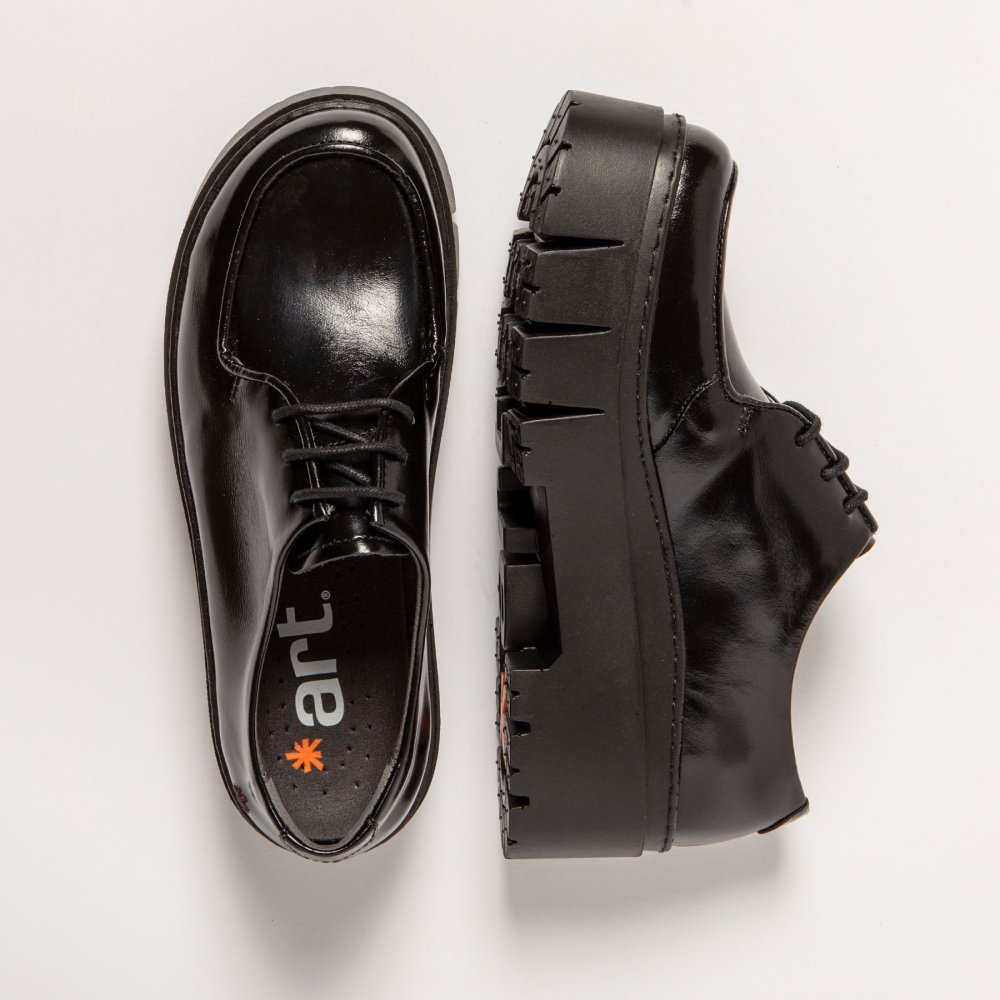 1764 NAPPA SHINNY BLACK / LEEDS