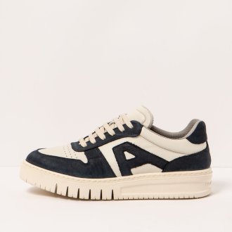 1777 NOBUCK CREAM-NAVY/BELLEVILLE