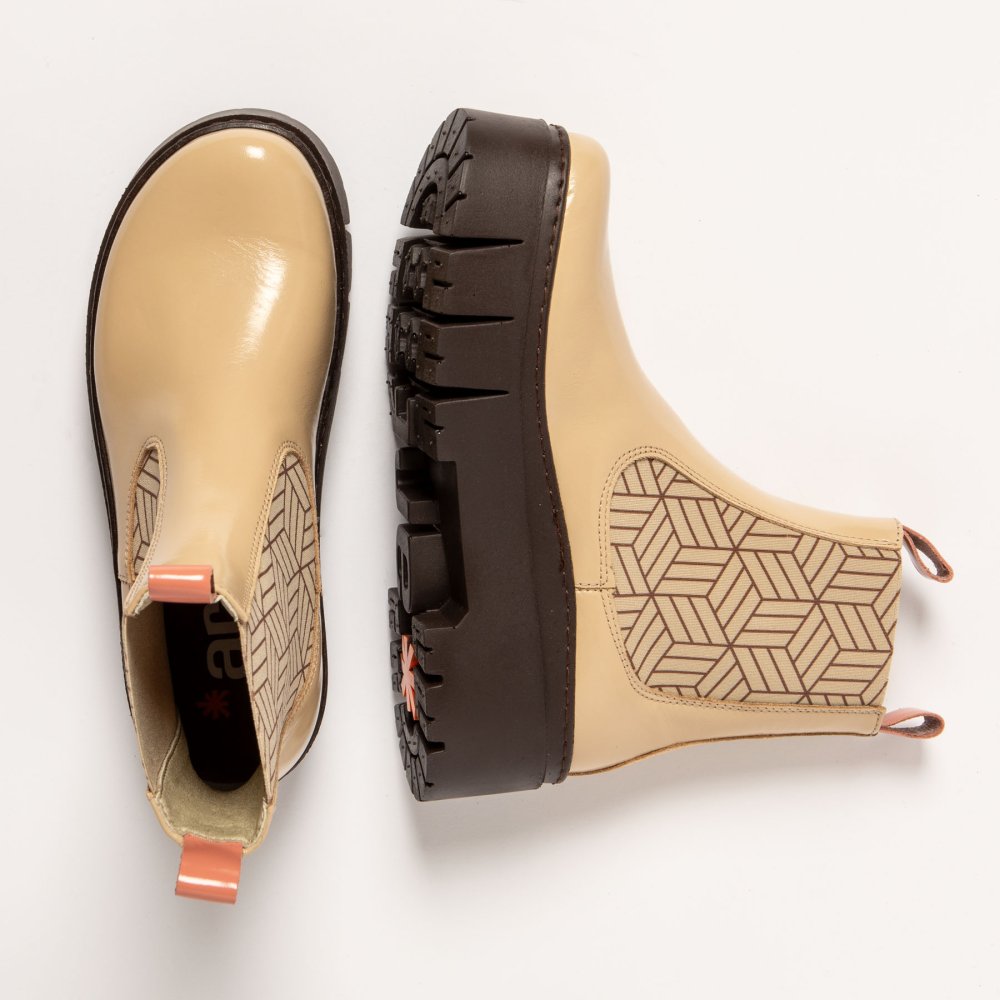 1766 NAPPA SHINNY CHAMPAGNE-FLAMINGO / LEEDS