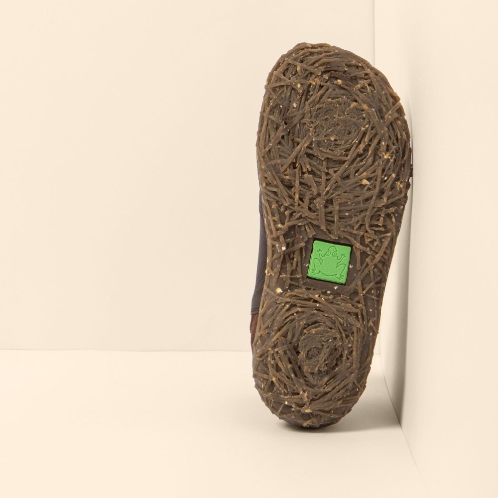 N786 NATURAL GRAIN-SILK SUEDE BROWN/ NIDO