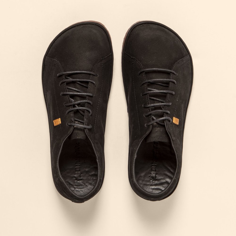 N5671 NOBUCK LAVADO BLACK/ BARE