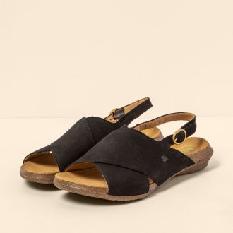 N5558 NOBUCK LAVADO BLACK / WAKATAUA