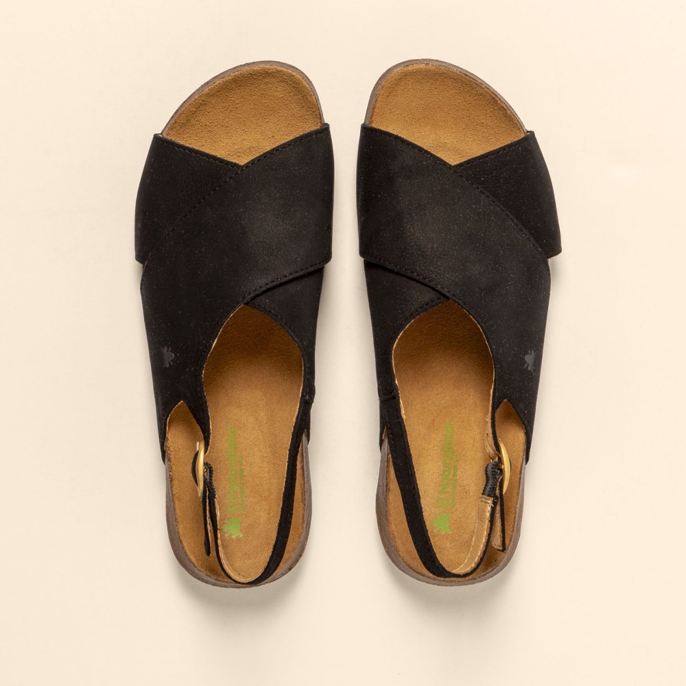 N5558 NOBUCK LAVADO BLACK / WAKATAUA