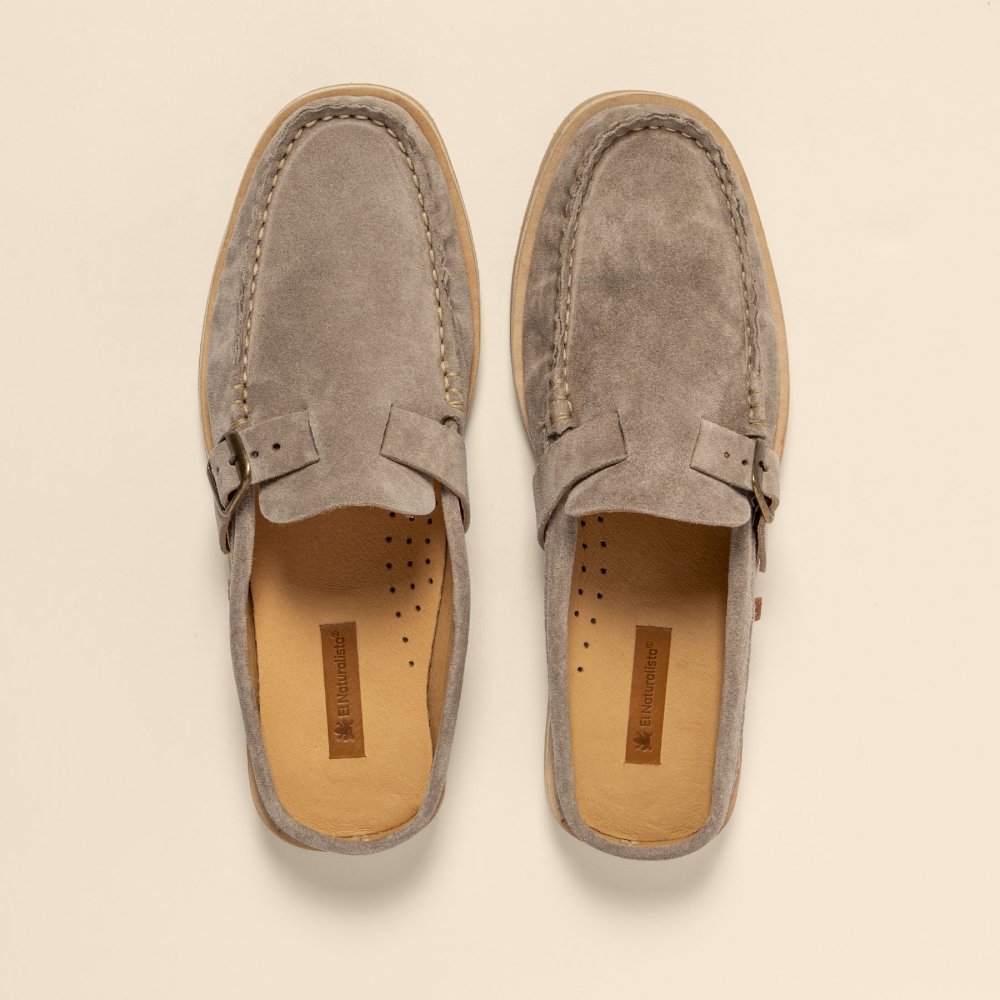 N5965 SILK SUEDE TAUPE/PLANTAE