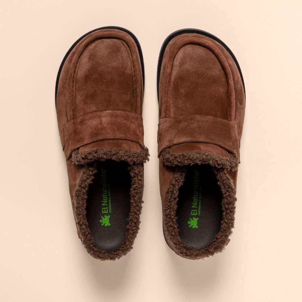 N5878 SILK SUEDE CHOCOLATE / ARENISCA