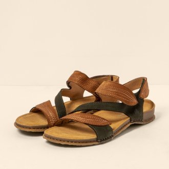 N5810S NOBUCK LAVADO KAKI-CUERO/ PANGLAO