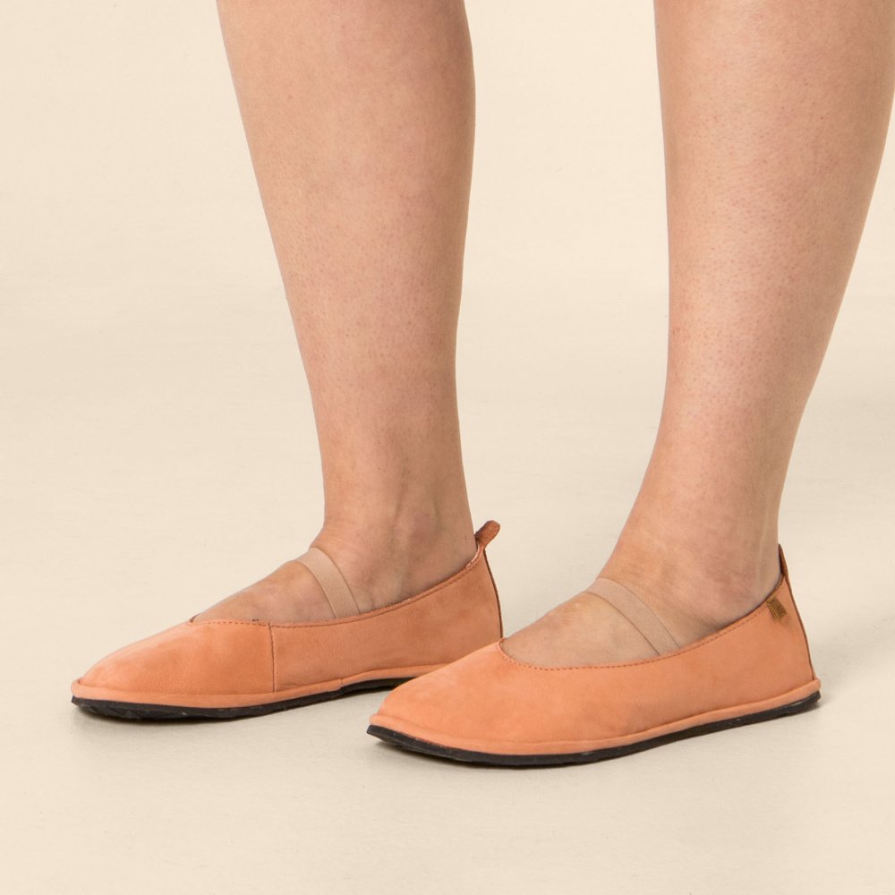 N5670 NOBUCK LAVADO SALMON/ BARE