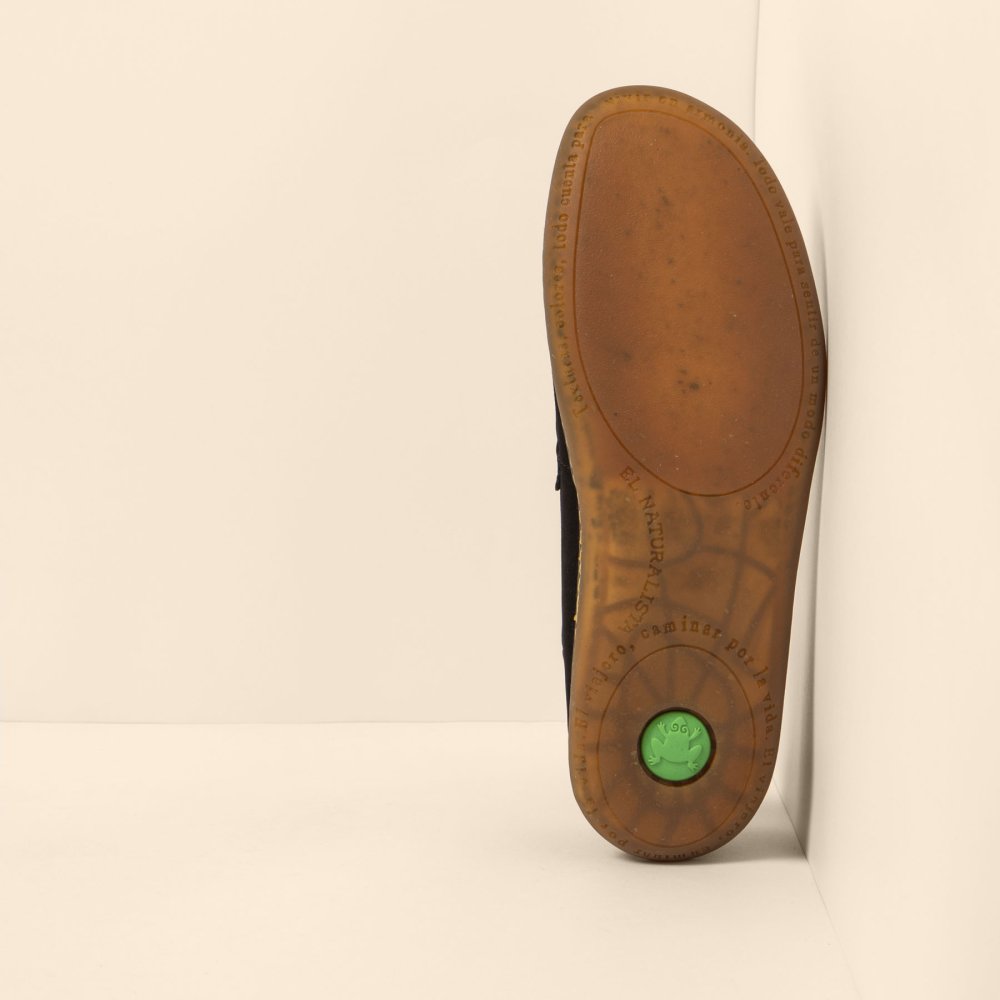 N5294 NOBUCK LAVADO BLACK/EL VIAJERO