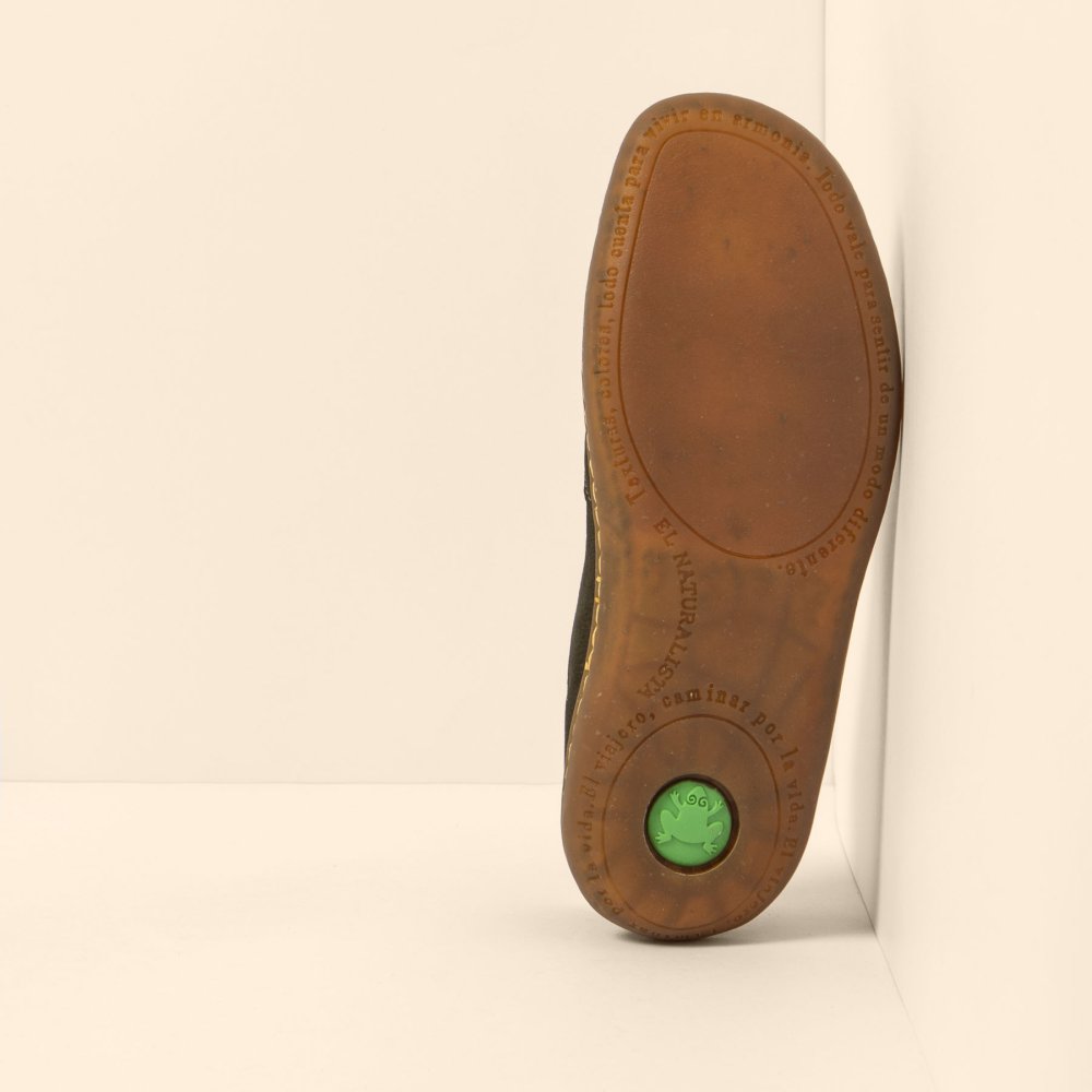 N296 NOBUCK LAVADO KAKI/EL VIAJERO