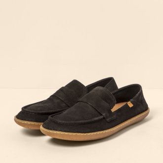 N5294 NOBUCK LAVADO BLACK/EL VIAJERO