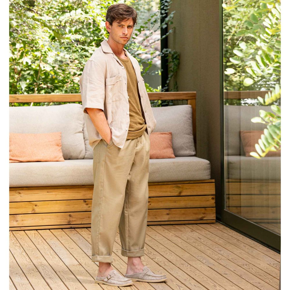 N5965 SILK SUEDE TOFFEE/PLANTAE