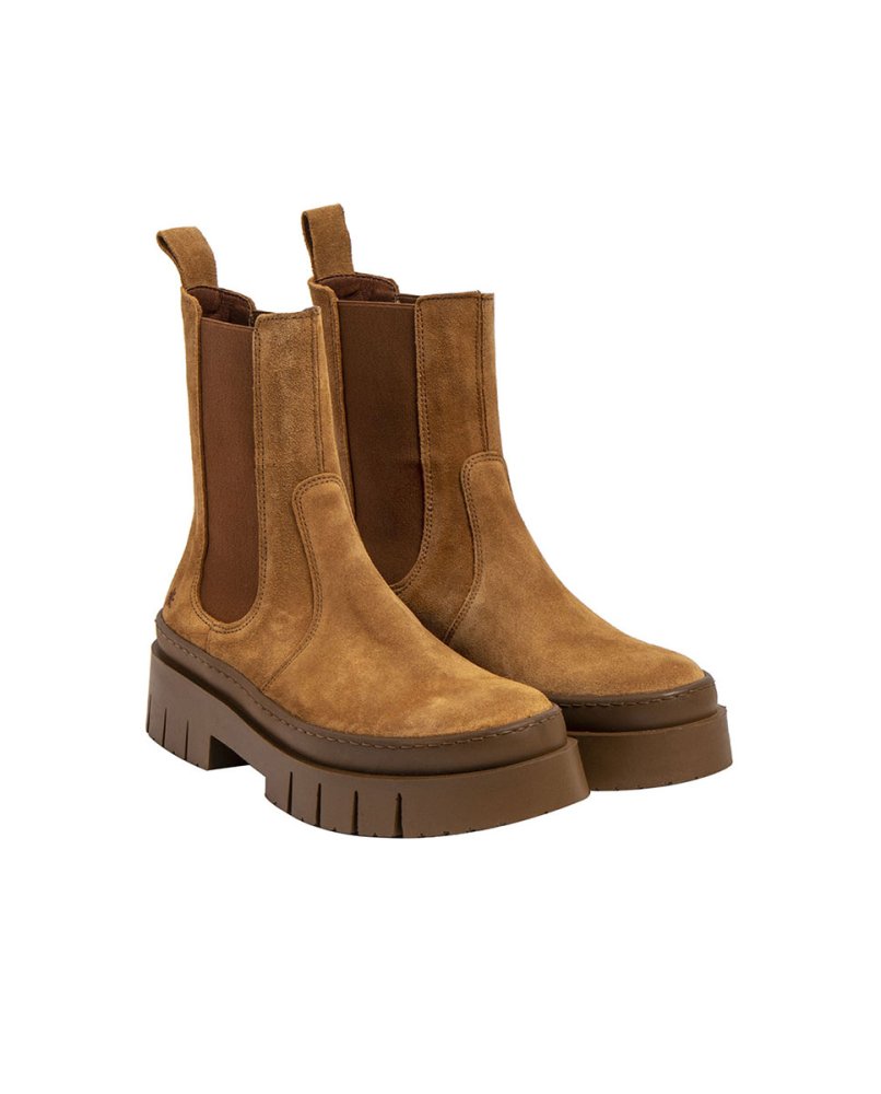 1954S SILK SUEDE TOFFEE/AMBERES