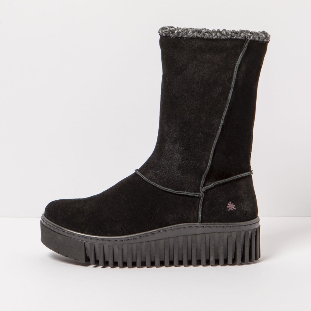 1511 SILK SUEDE BLACK/BRIGHTON