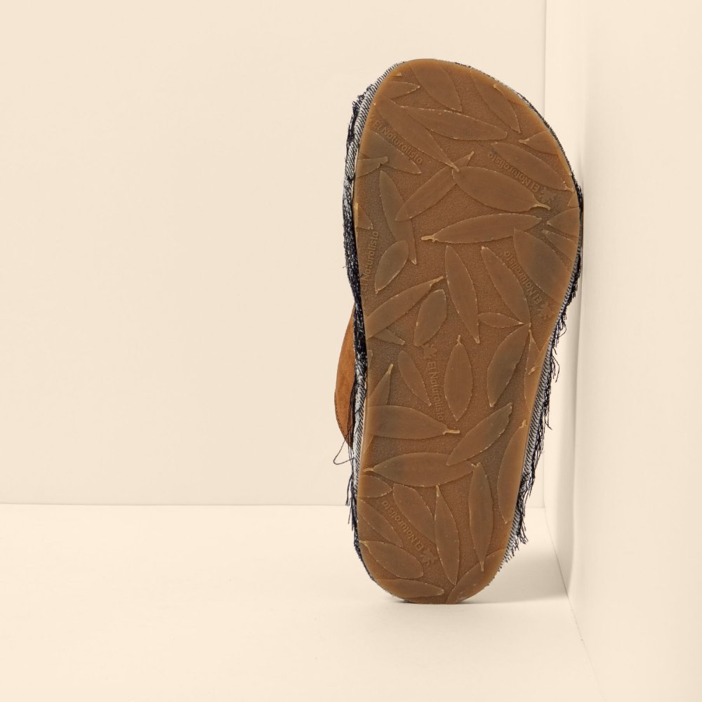 N598 NOBUCK LAVADO CUERO/ RECYCLUS UNISEX