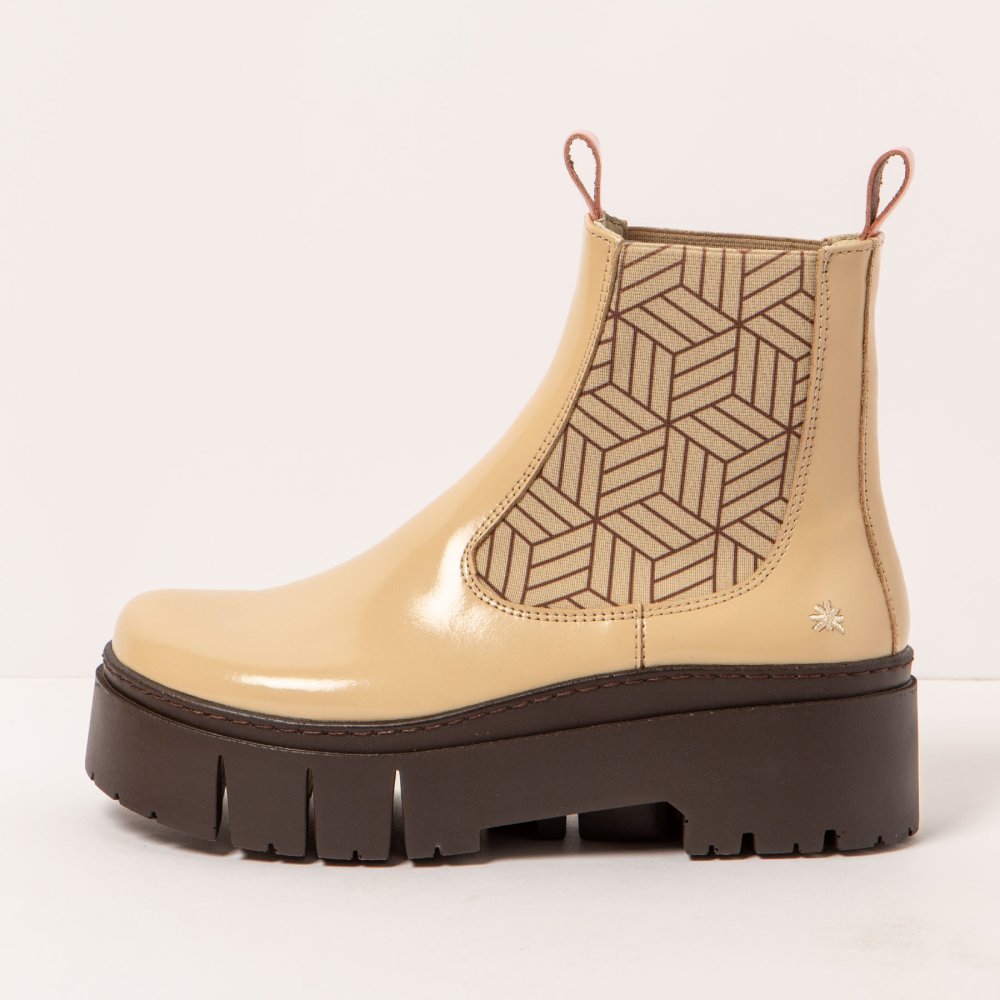 1766 NAPPA SHINNY CHAMPAGNE-FLAMINGO / LEEDS