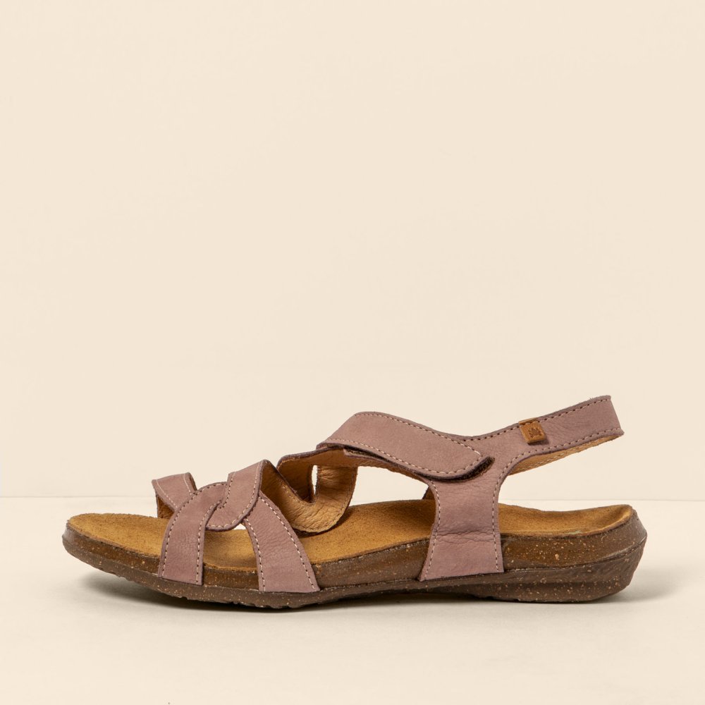 N5079 NOBUCK LAVADO MALVA / WAKATAUA