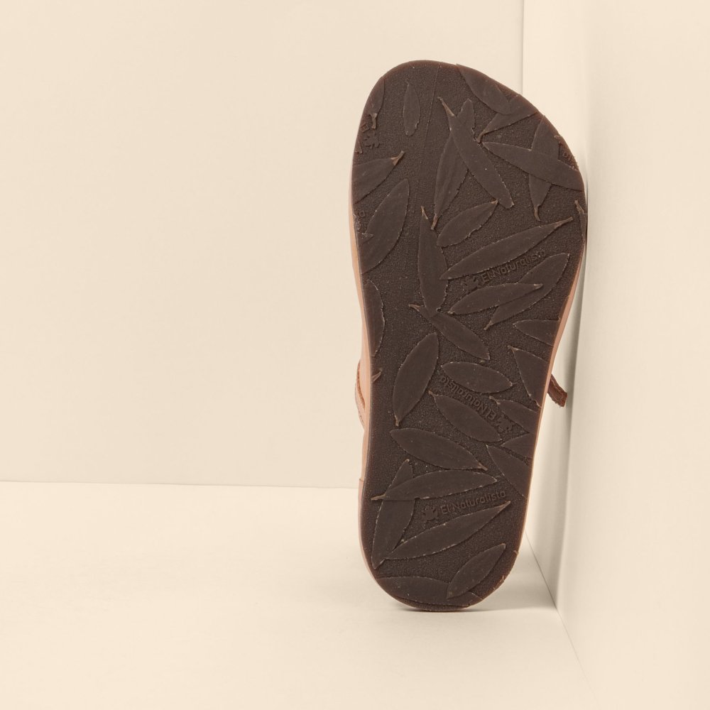 N5684 SOFT NAPPA SALMON/ BARE SANDALS