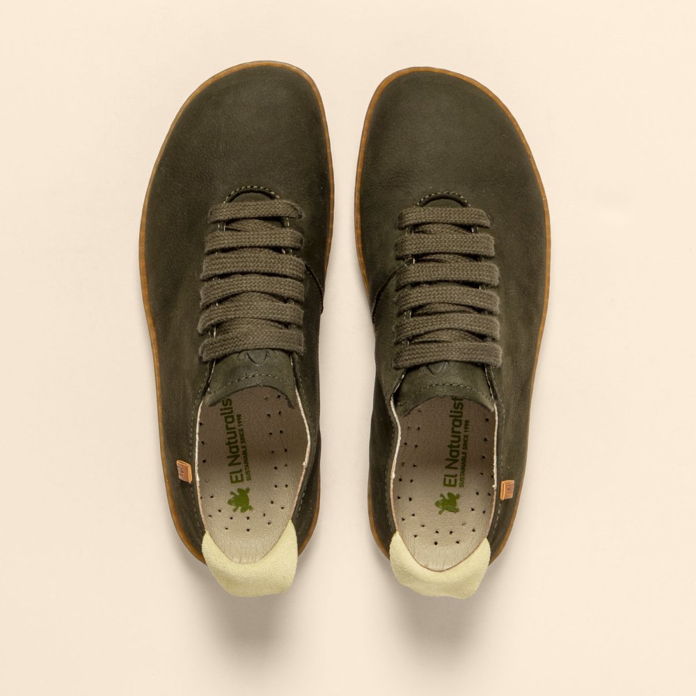 N296 NOBUCK LAVADO KAKI/EL VIAJERO