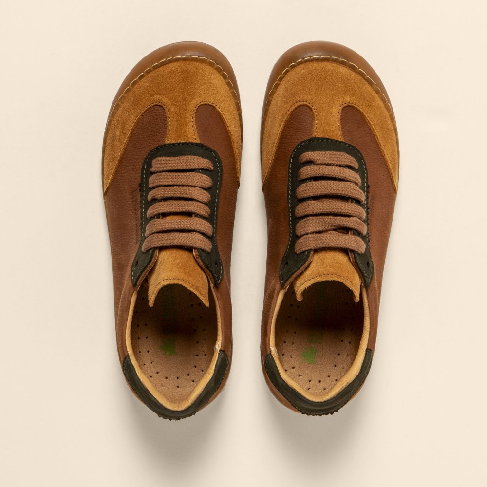 N5766 MULTI LEATHER WOOD/PAWIKAN