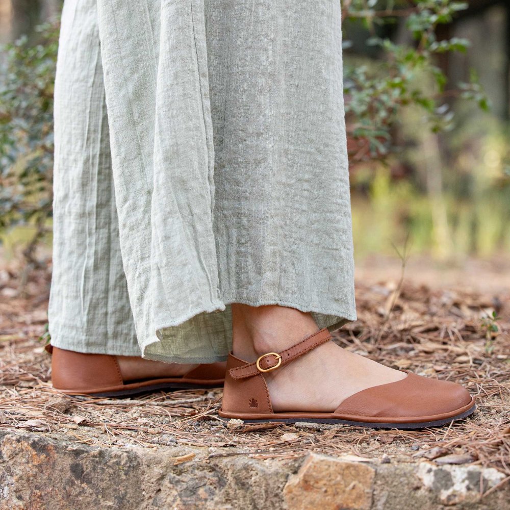 N5683 SOFT NAPPA CUERO/ BARE SANDALS