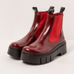 1766 NAPPA SHINNY BURDEOS-BLACK / LEEDS