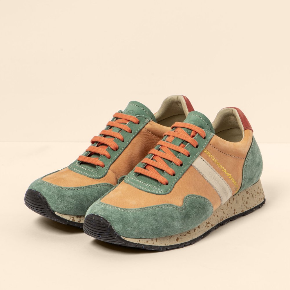 NSP02 MULTI LEATHER MULTI PEACH/ SEA PROJECT