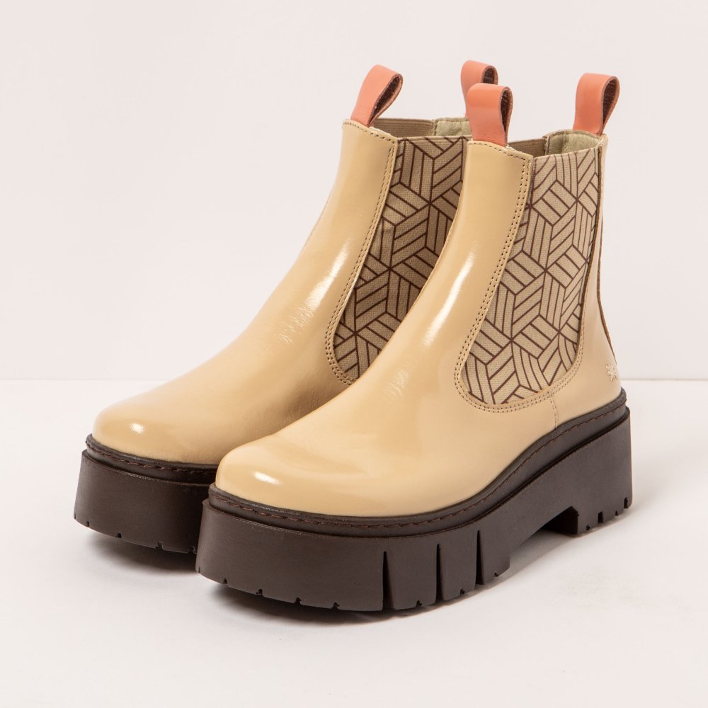 1766 NAPPA SHINNY CHAMPAGNE-FLAMINGO / LEEDS