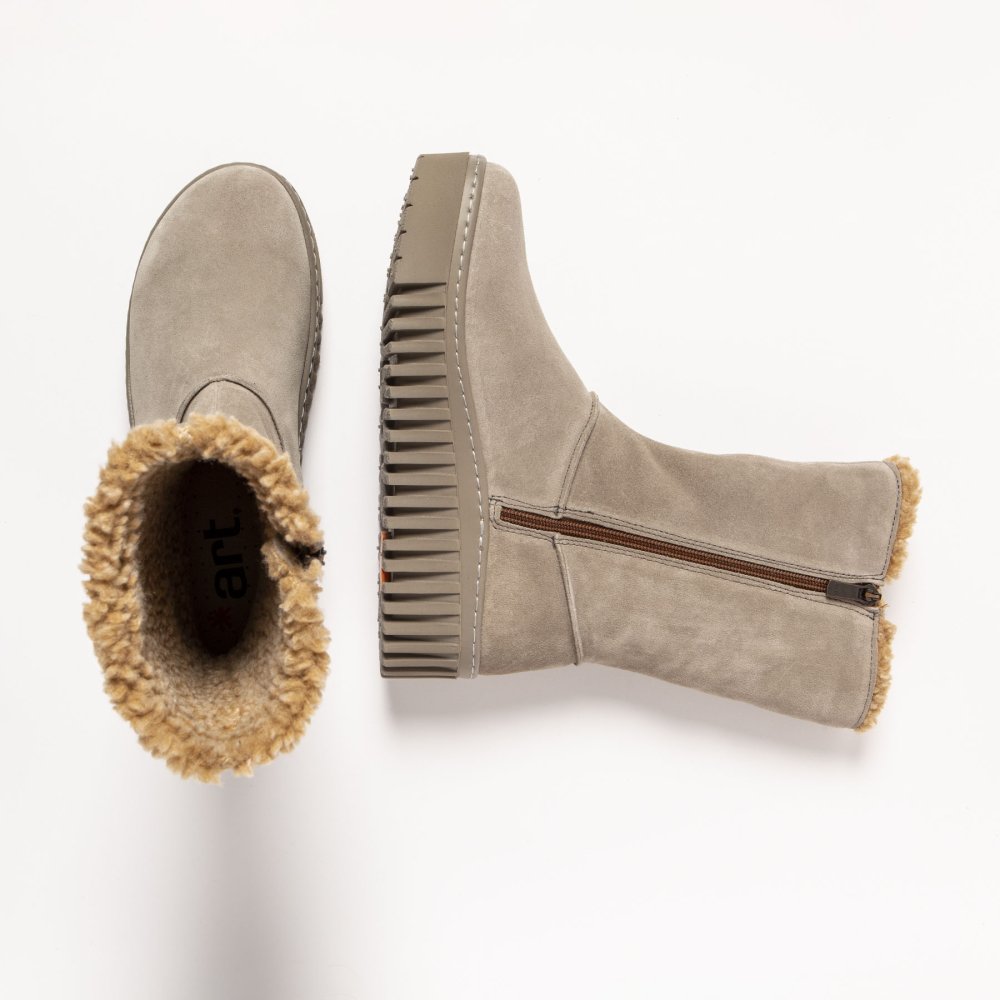 1511 SILK SUEDE TAUPE/BRIGHTON