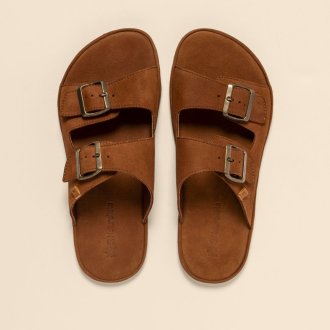 N5682 NOBUCK LAVADO CUERO/ BARE SANDALS