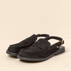 N5872 NOBUCK LAVADO BLACK/ ARENISCA