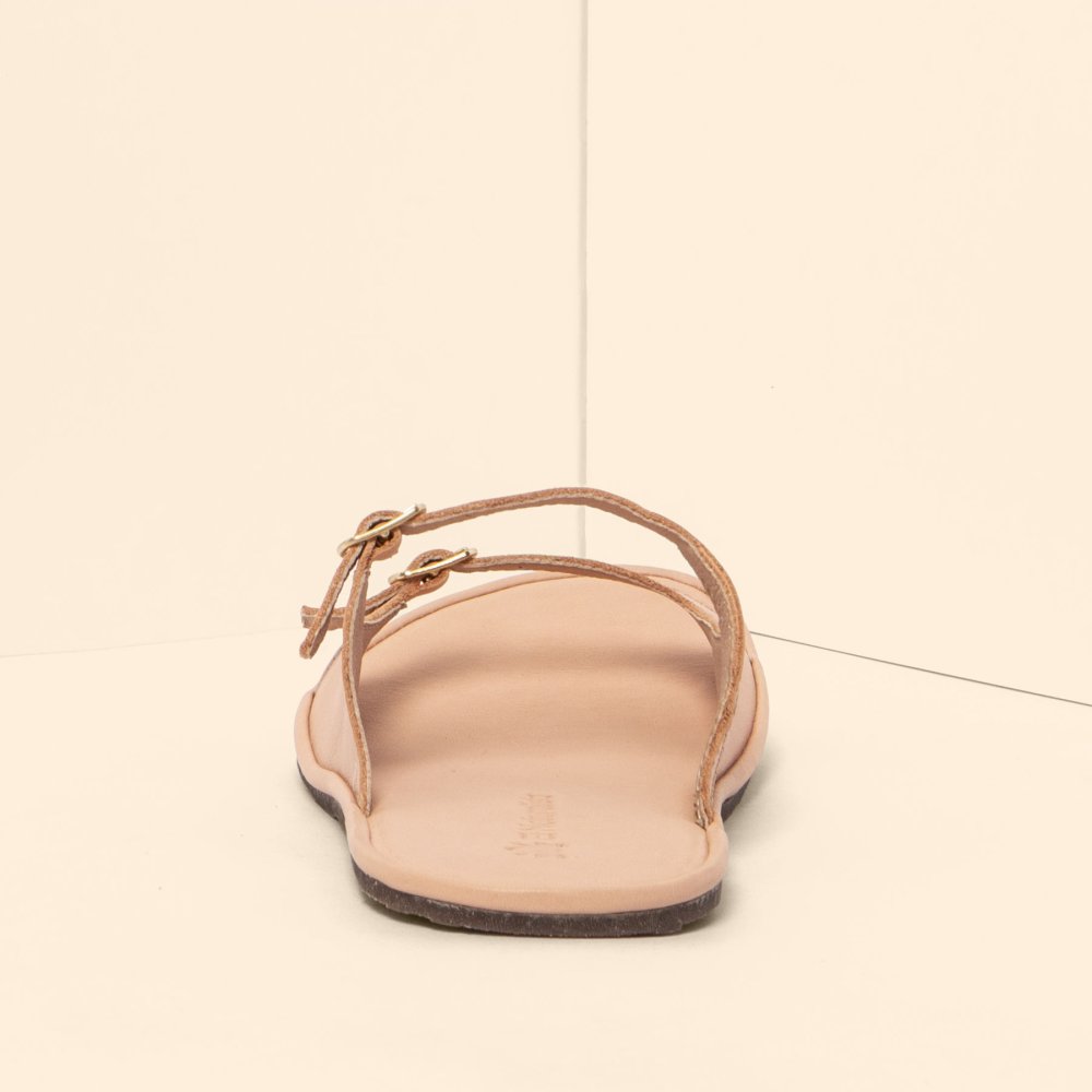 N5684 SOFT NAPPA SALMON/ BARE SANDALS