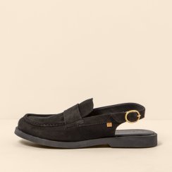 N5872 NOBUCK LAVADO BLACK/ ARENISCA