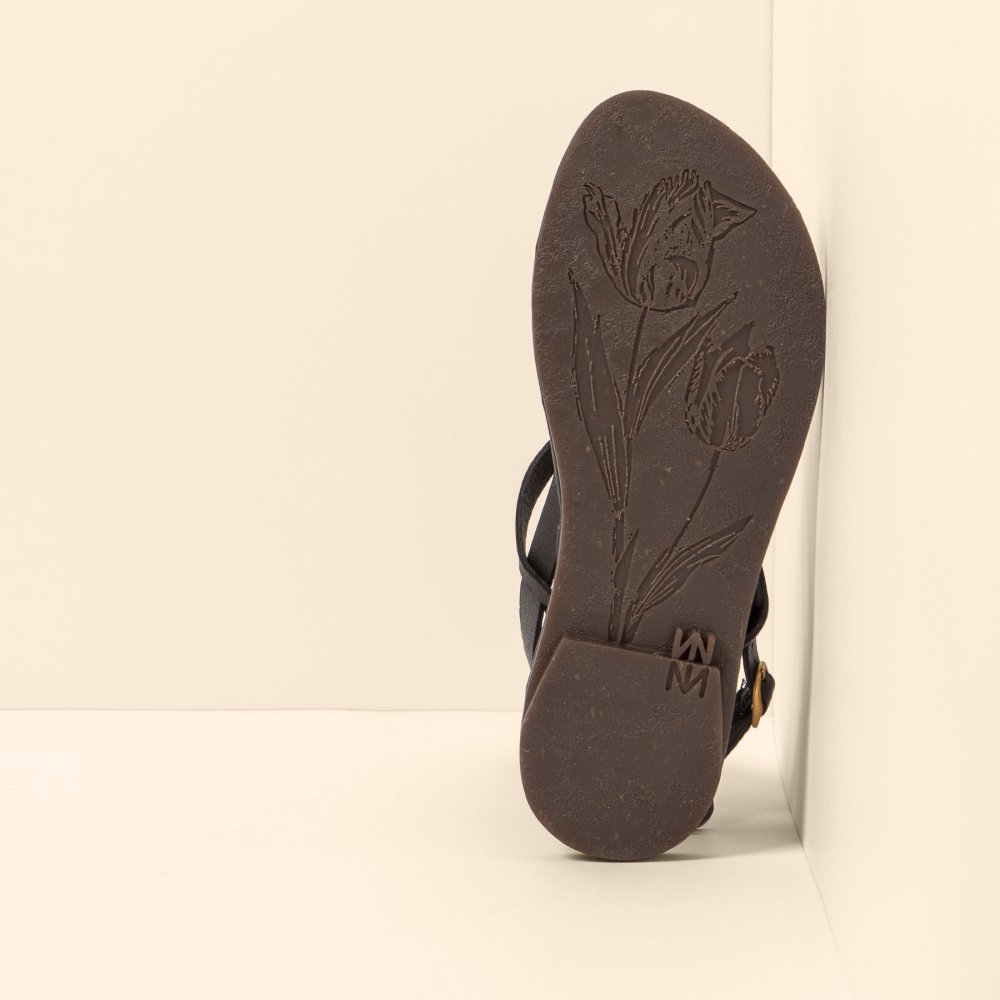 N5694 SOFT NAPPA BLACK / TULIP