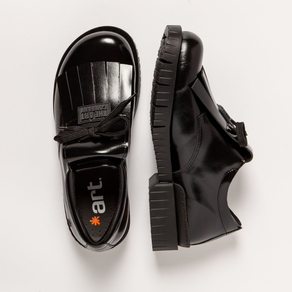 1835S NAPPA SHINNY BLACK /OXFORD