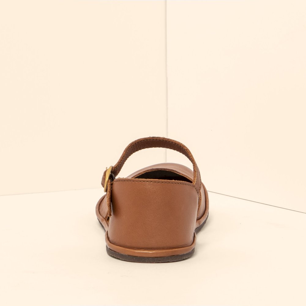 N5683 SOFT NAPPA CUERO/ BARE SANDALS