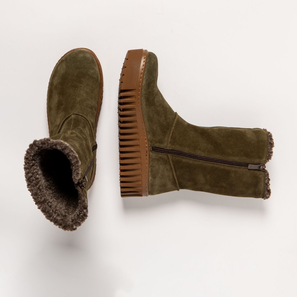 1511 SILK SUEDE FOREST/BRIGHTON