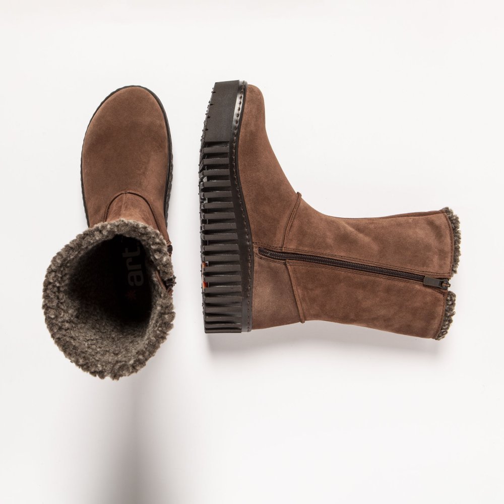 1511 SILK SUEDE CHOCOLATE/BRIGHTON