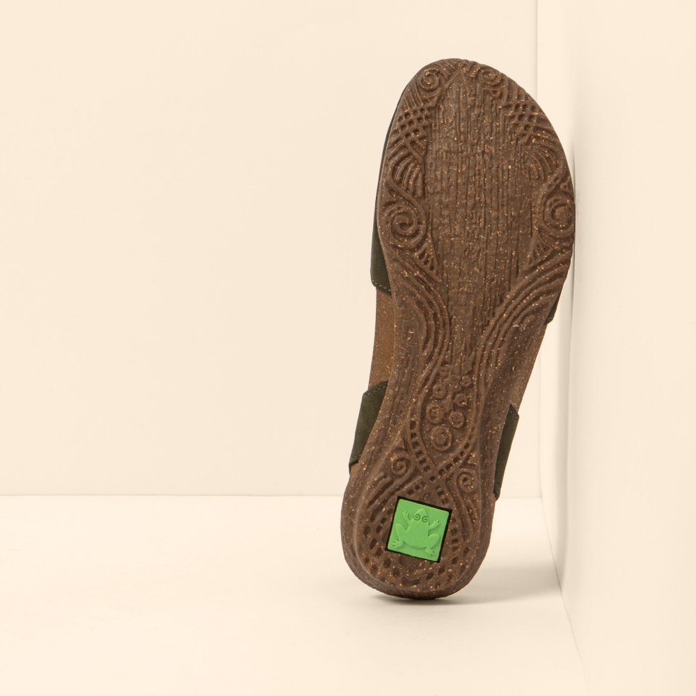 N412 NOBUCK LAVADO KAKI / WAKATAUA