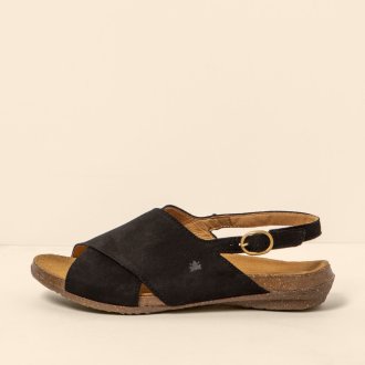 N5558 NOBUCK LAVADO BLACK / WAKATAUA