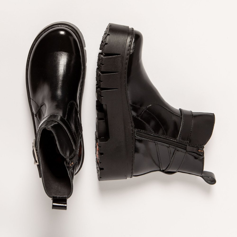 1795 NAPPA SHINNY BLACK / LEEDS