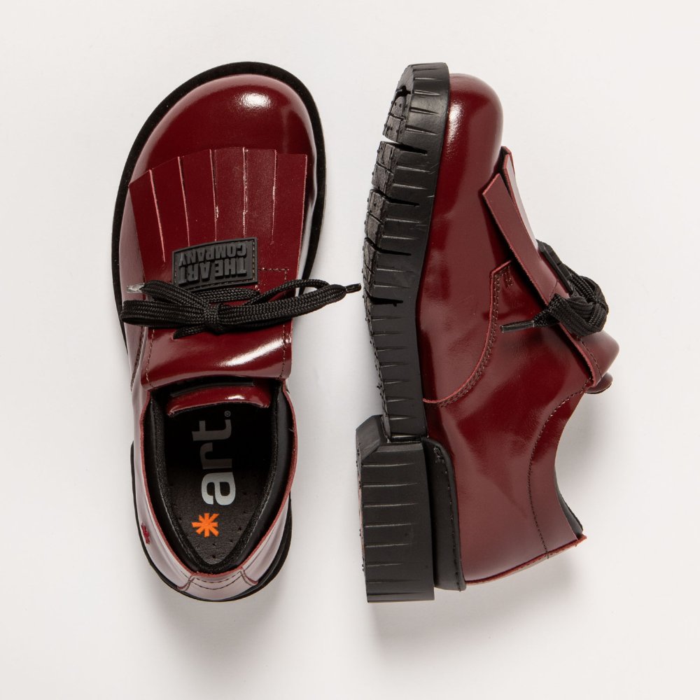 1835S NAPPA SHINNY BURDEOS /OXFORD