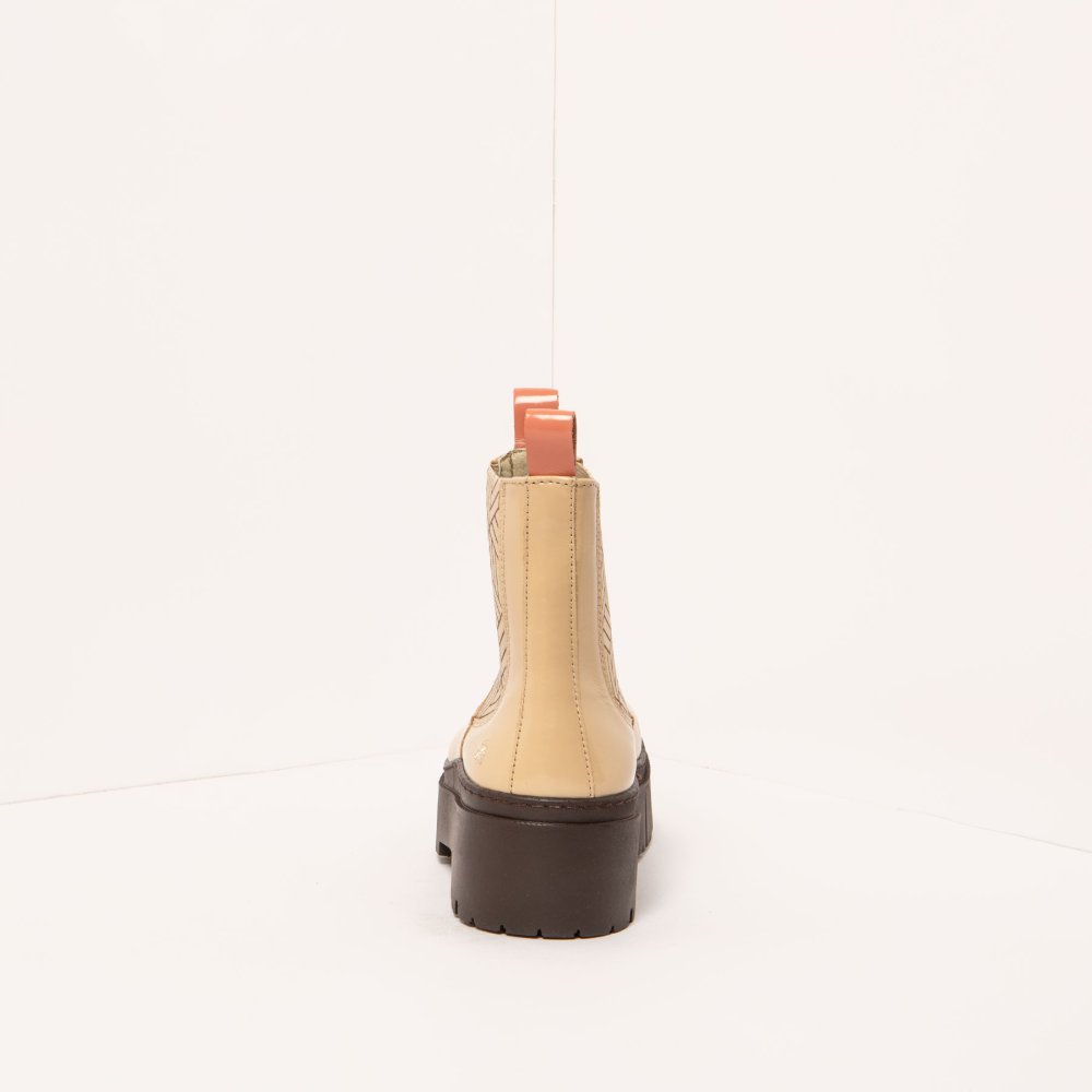 1766 NAPPA SHINNY CHAMPAGNE-FLAMINGO / LEEDS