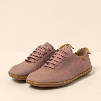 N296 NOBUCK LAVADO MALVA/EL VIAJERO