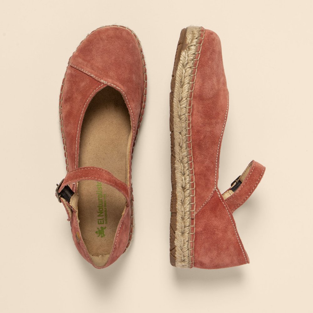 N679 SILK SUEDE FRAMBUESA / CAMPOS