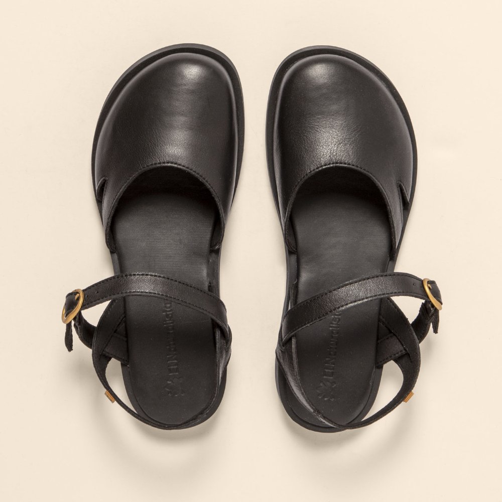 N5874 SOFT NAPPA BLACK/ ARENISCA