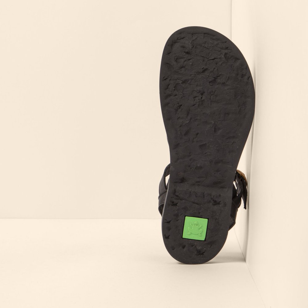 N5874 SOFT NAPPA BLACK/ ARENISCA